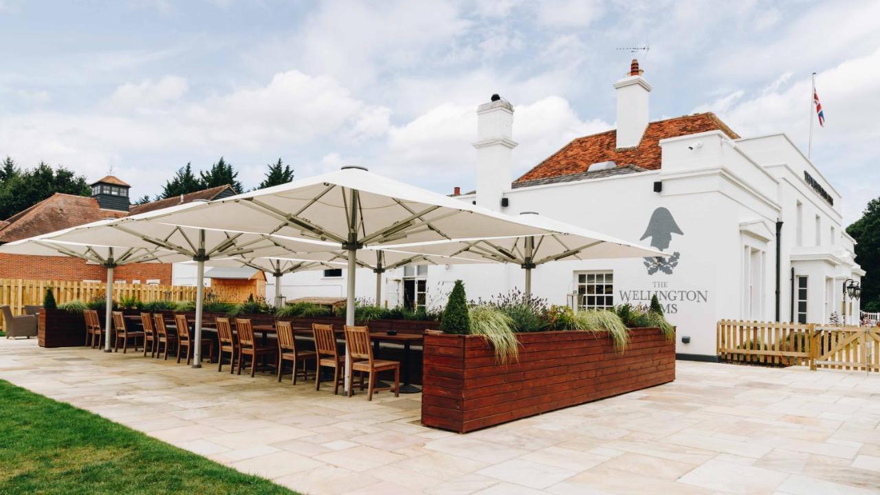 The Wellington Arms - Basingstoke-Reading Hotel Heckfield Exterior foto
